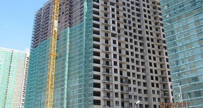 ЖК Сердце Столицы, 4-й корпус - вид со стороны Москва реки Квартирный контроль