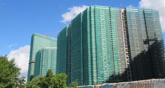 ЖК Сердце Столицы - вид со стороны Москва реки Квартирный контроль