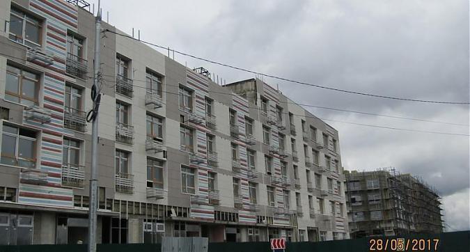 ЖК Новогорск парк - вид на корпуса 1Б и 2Б с восточной стороны Квартирный контроль