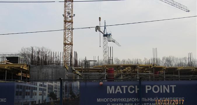 МФК Match Point (Матч Поинт) - вид на 2-ю секцию с улицы Василисы Кожиной Квартирный контроль