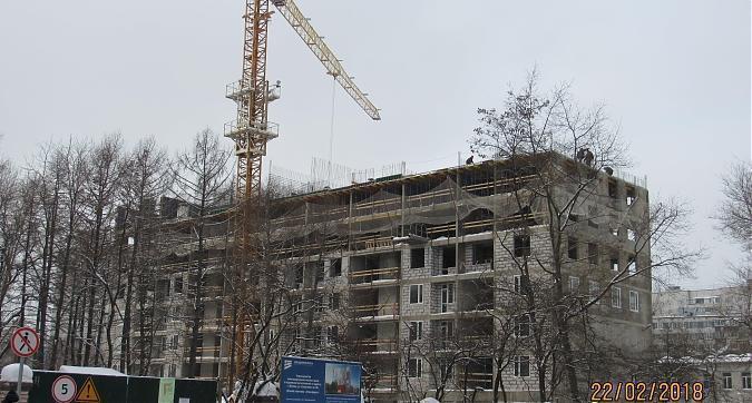 ЖК Атмосфера, монолитные работы - вид с Совхозной улицы, фото 1 Квартирный контроль