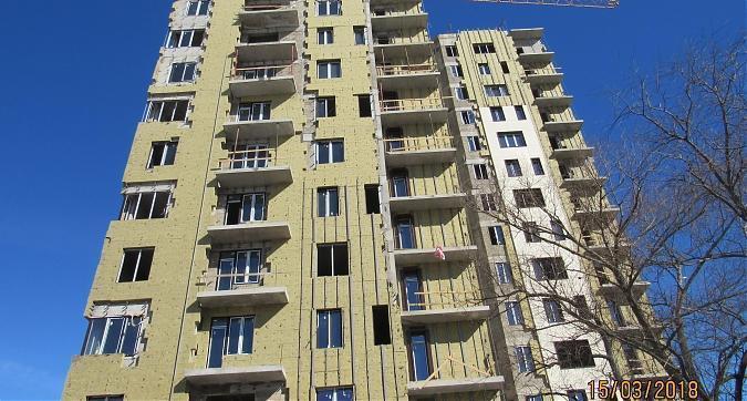 ЖК Дом в Олимпийской деревне, фасадные работы - вид с проезда Олимпийской деревни, фото 2 Квартирный контроль