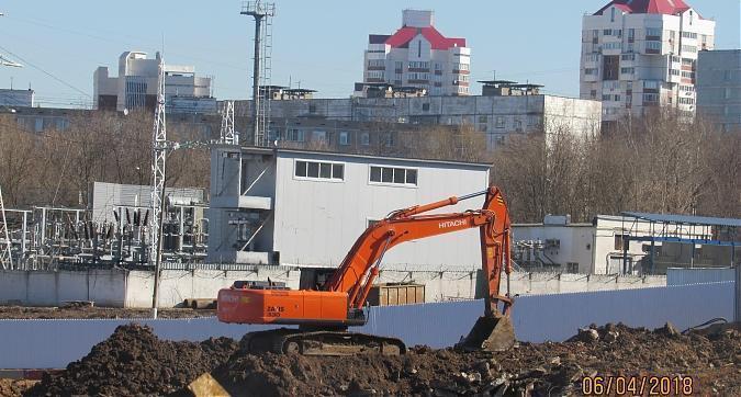 ЖК Небо (Мичуринский проспект, 56), котлованные работы - вид со стороны Мичуринского проспекта, фото 5 Квартирный контроль