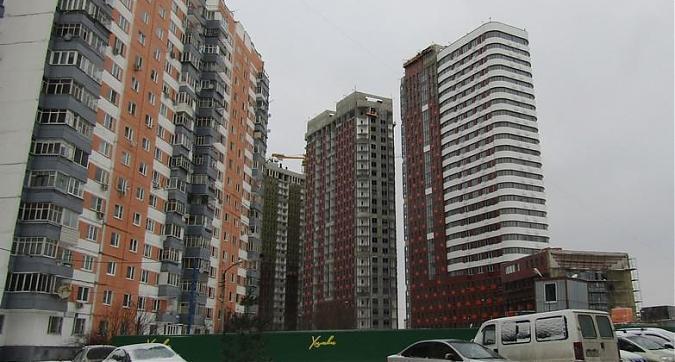 ЖК Ленинградский - вид на корпуса 1, 2 и 3 со стороны улицы Марии Рубцовой Квартирный контроль