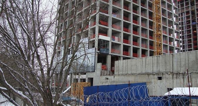 ЖК Небо, монолитные работы, вид на комплекс с Мичуринского проспекта, фото - 9 Квартирный контроль