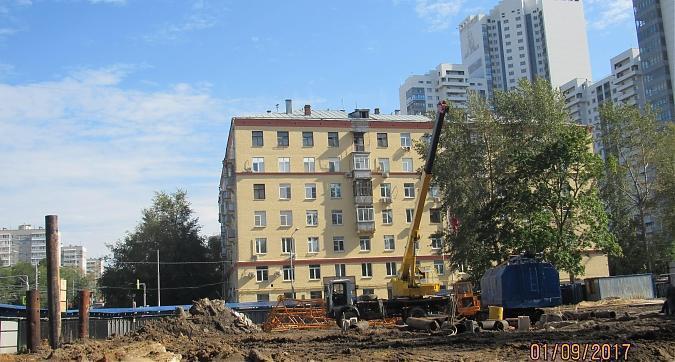 ЖК Атлас-дом. Лидер в Садовниках, подготовка к котлованным работам - вид с Нагатинской улицы, фото 5 Квартирный контроль