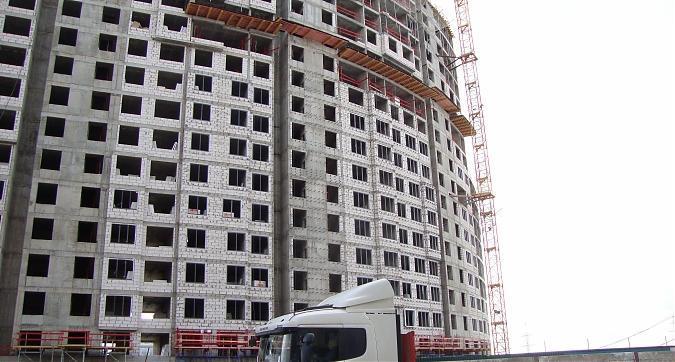 ЖК Румянцево Парк, корпус 1, монолитные работы, вид с Родниковой улицы, фото -3 Квартирный контроль