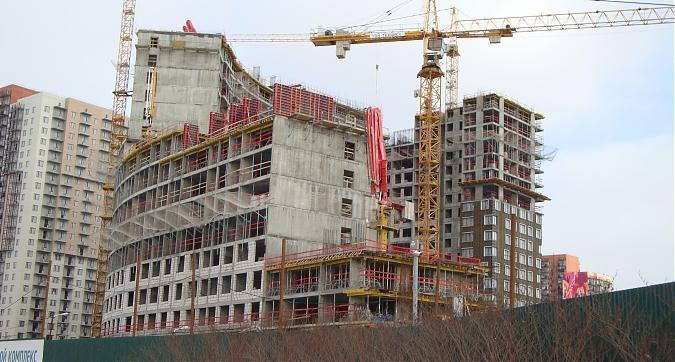 ЖК Румянцево Парк, корпус 1, монолитные работы, вид с Родниковой улицы, фото -6 Квартирный контроль
