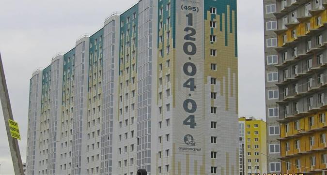 ЖК Зеленоградский - вид на корпус 13 со стороны Жилинской улицы Квартирный контроль