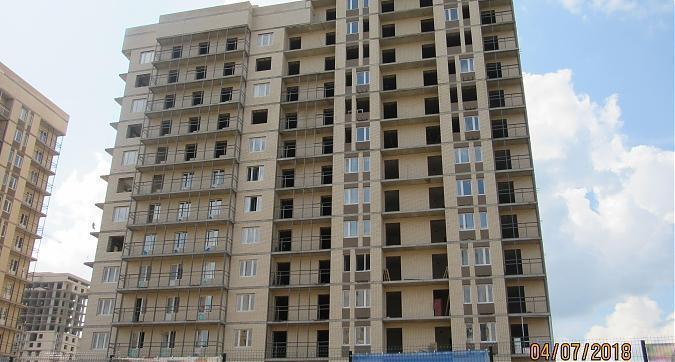 ЖК Люберцы 2018, 39-й корпус, монолитные работы, возведение наружных стен - вид с улицы Барыкина Квартирный контроль