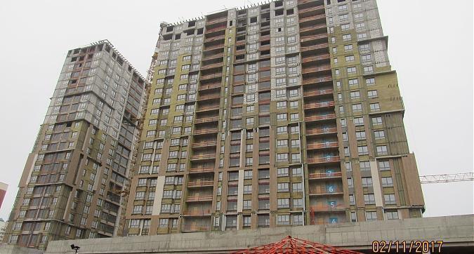 ЖК Пикассо - фасадные работы, вид с Мичуринского проспекта, фото 2 Квартирный контроль