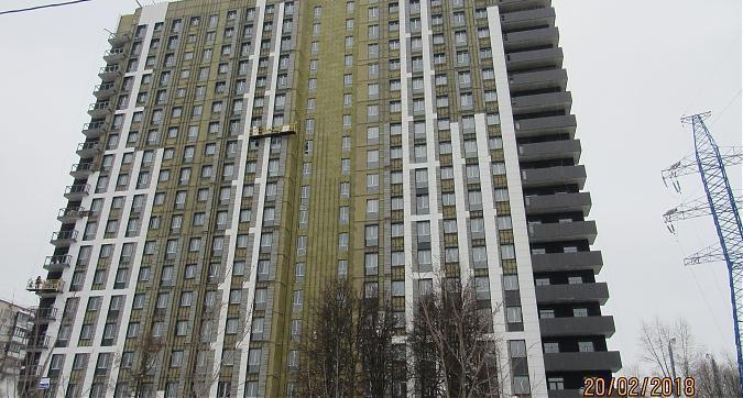 ЖК Дом 128 на Профсоюзной - фасадные работы, вид с Профсоюзной улицы, фото 3 Квартирный контроль