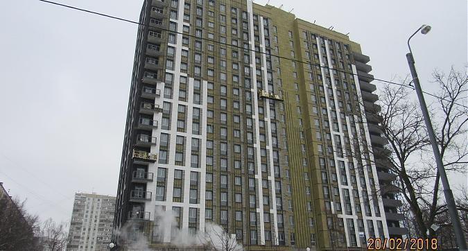 ЖК Дом 128 на Профсоюзной - фасадные работы, вид с Профсоюзной улицы, фото 6 Квартирный контроль