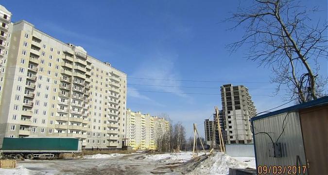 ЖК Высокие жаворонки -  вид на строительную площадку со стороны Можайского шоссе Квартирный контроль