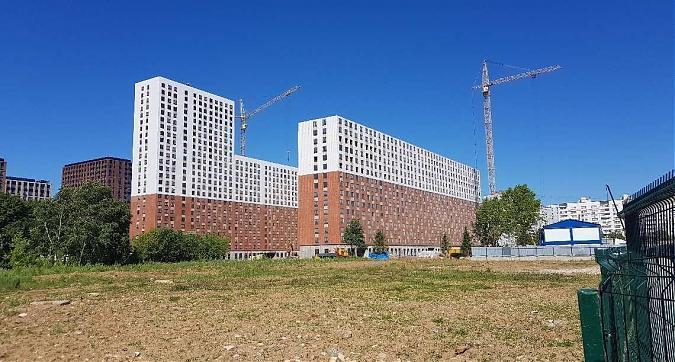 ЖК Ясеневая, 14 - вид со стороны южного въезда на стройплощадку Квартирный контроль