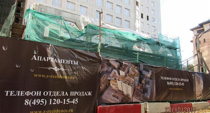 ЖК Резиденции Замоскворечье, облицовочные работы - вид с Большого Строченовского переулка, фото 4 Квартирный контроль