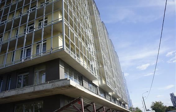 ЖК Янтарь-Apartments, вид с Левобережной ул., фото 2 Квартирный контроль