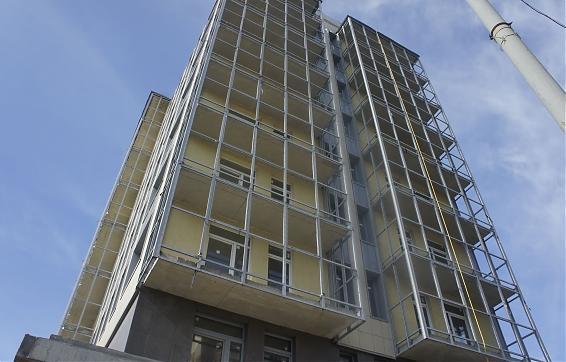 ЖК Янтарь-Apartments, вид с Левобережной ул., фото 7 Квартирный контроль