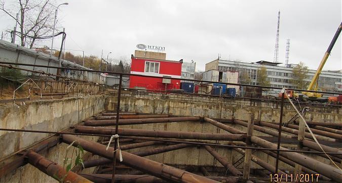 ЖК Октябрь (Клубный дом Октябрь), работы по обустройству котлована - вид с улицы Народного Ополчения, фото 4 Квартирный контроль