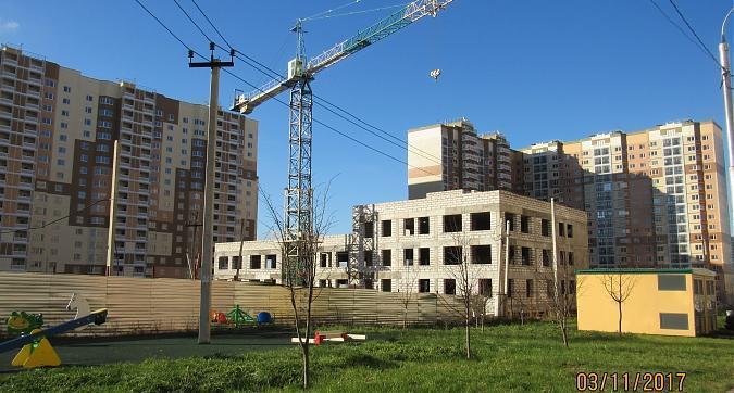 ЖК Южное Домодедово, школа, вид с улицы Курыжова, фото 2 Квартирный контроль