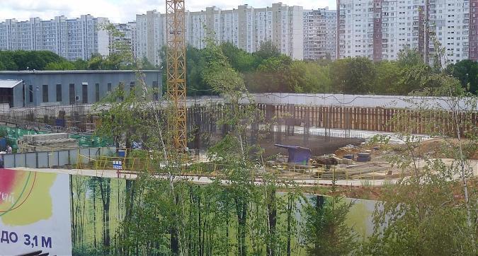 ЖК Fresh - обустройство котлована по Корпуса 2 и 3, вид с ул. Ореховый Бульвар Квартирный контроль