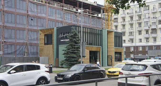 ЖК Джаз, офис продаж, вид с Октябрьской ул., фото 1 Квартирный контроль