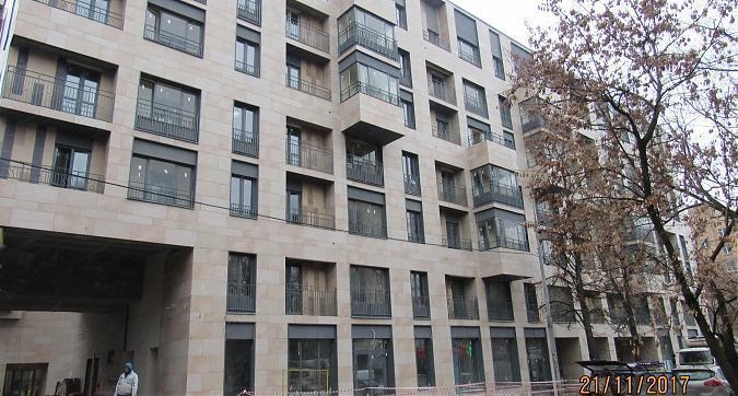 ЖК Гришина,16 (Level Кутузовский), корпус Б - фасадные работы, вид с улицы Гришина, фото 1 Квартирный контроль