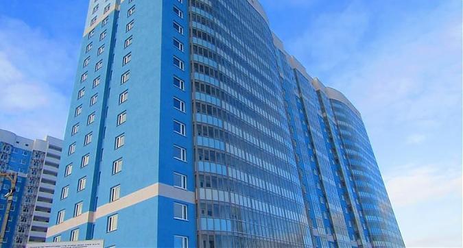 Мкрн Лобня Сити - вид на корпус 1 со стороны улицы Борисова Квартирный контроль