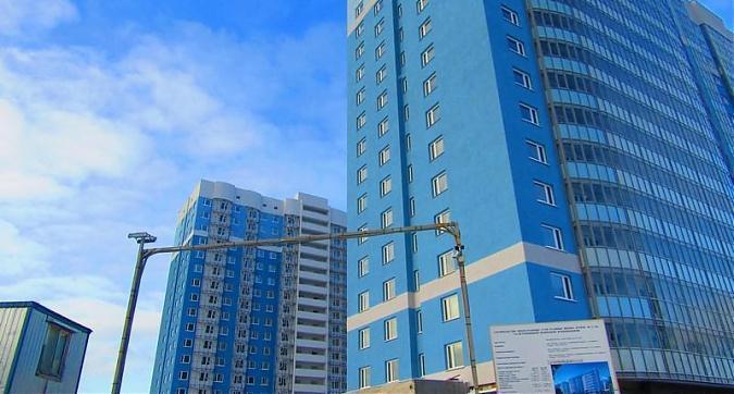 Мкрн Лобня Сити - вид на корпуса 1 и 2 со стороны улицы Борисова Квартирный контроль