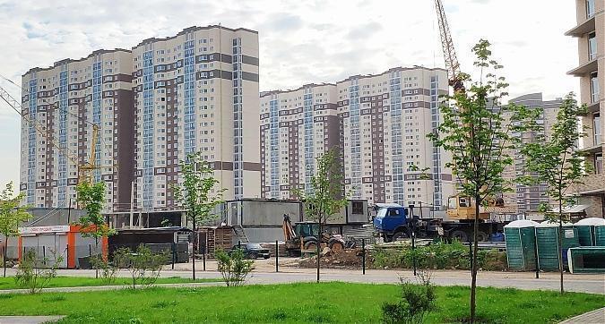 ЖК Центральный (Долгопрудный), строительство детского сада, вид со стороны Лихачевского просп., фото 5 Квартирный контроль