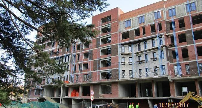 ЖК Опалиха Village - вид на корпус 4 со стороны Волоколамского шоссе Квартирный контроль