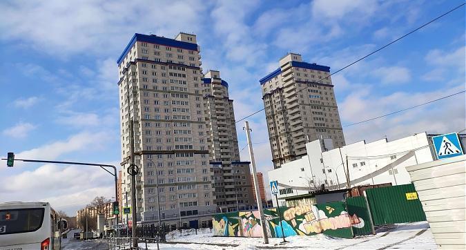 ЖК 31 квартал, корпуса 1 и 2, вид со Старого Ярославского ш., фото 1 Квартирный контроль