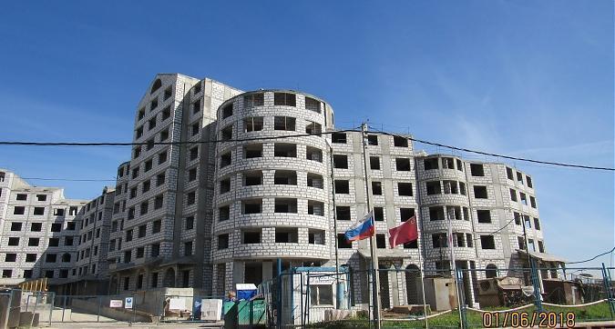 ЖК Up квартал Римский - монолитные работы, вид с западной стороны, фото 3 Квартирный контроль
