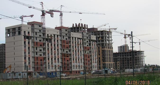 ЖК Пригород лесное, 2-й этап строительства - монолитные работы, вид с восточной стороны, фото 2 Квартирный контроль