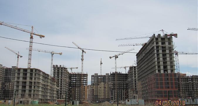 ЖК Пригород лесное, 2-й этап строительства - монолитные работы, вид с восточной стороны, фото 5 Квартирный контроль