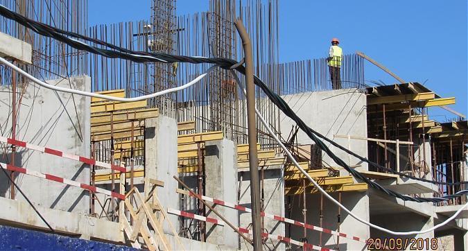 ЖК "Грани", монолитные работы, вид с Грайвороновского проезда, фото -2 Квартирный контроль