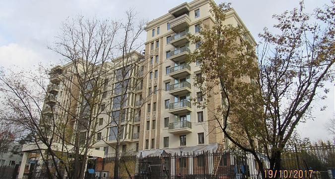 ЖК Клубный дом Аристократ (Вересаева 11), фасадные работы - вид на комплекс с улицы Вересаева, фото 4 Квартирный контроль