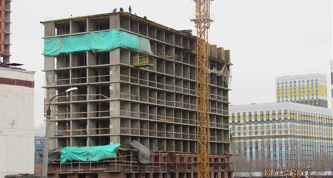 ЖК Аннино Парк, 2-й корпус, монолитные работы - вид со стороны Варшавского шоссе Квартирный контроль