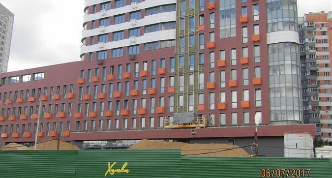 ЖК Ленинградский - вид на корпус 3 со стороны Ленинградского шоссе Квартирный контроль