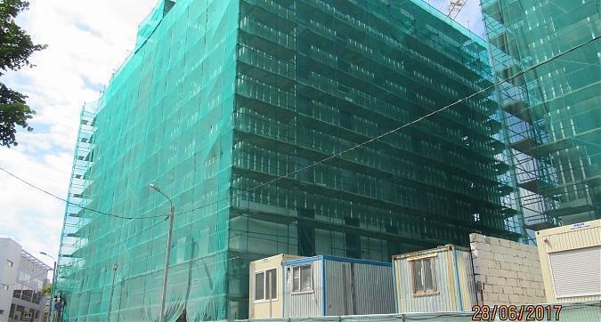 ЖК Полянка 44 - вид с 1-го Спасоналивковского переулка на особняк Камелия Квартирный контроль