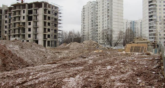 ЖК Квартал на Никулинской, подготовительные работы к строительству корпуса 1, вид с западной стороны, фото - 2 Квартирный контроль