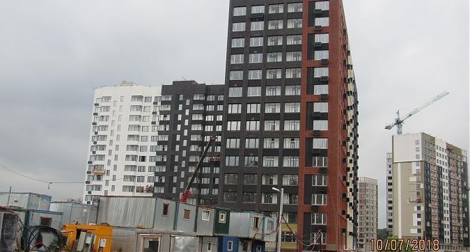 ЖК Москва А101, 19-й корпус - вид с улицы Липовый Парк, фото 4 Квартирный контроль