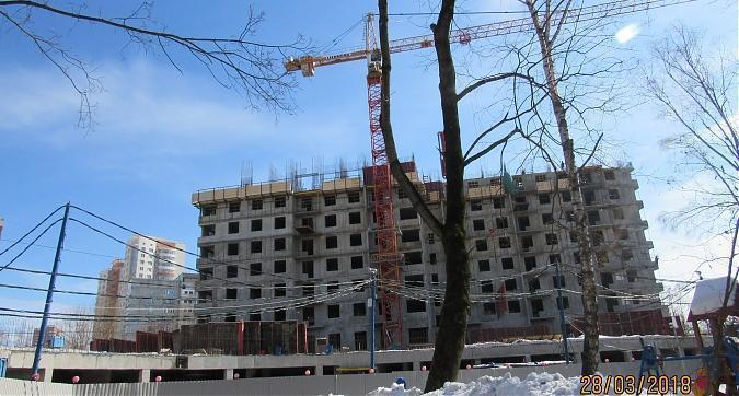 ЖК Фестиваль Парк, корпус 19 - монолитные работы, вид с Фестивальной улицы, фото 4 Квартирный контроль