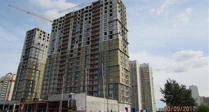 ЖК Пикассо, 1-й корпус - вид с Мичуринского проспекта, фото 2 Квартирный контроль