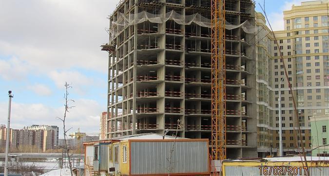ЖК Мосфильмовский вид на строительство 13-го корпуса с Мосфильмовской улицы Квартирный контроль