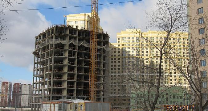 ЖК Мосфильмовский вид на строительство 13-го корпуса с Мосфильмовской улицы Квартирный контроль