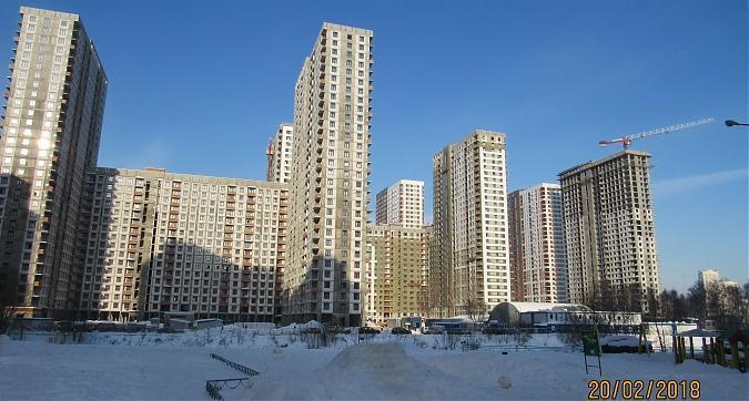 ЖК Оранж парк - вид с улицы Строителей Квартирный контроль