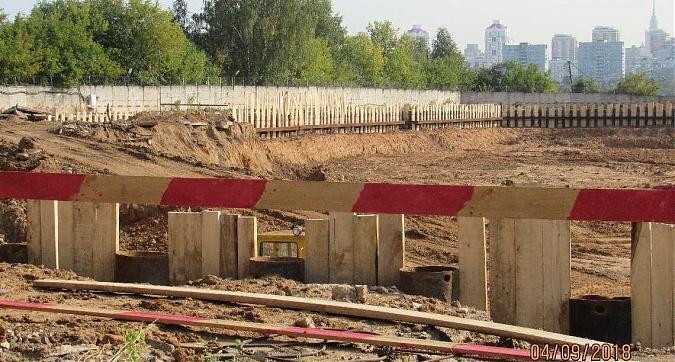 ЖК Лобачевского, 120, котлованные работы - вид с Проектируемого проезда № 3631, фото 2 Квартирный контроль