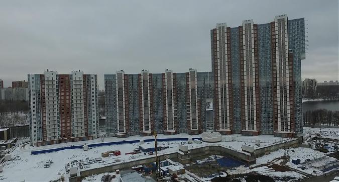 Вид с 1 по 9 секцию в ЖК Маяк Квартирный контроль