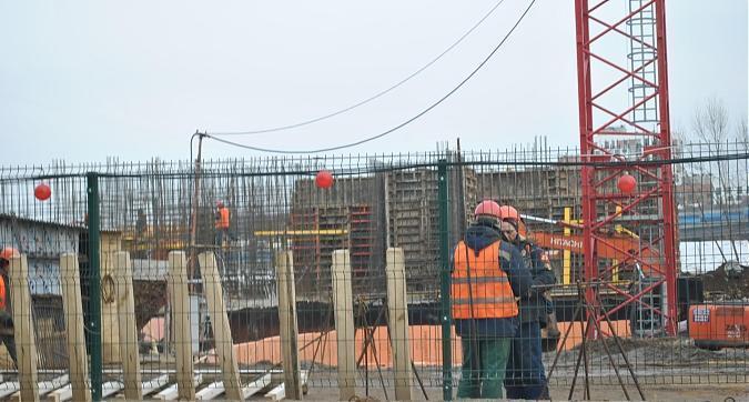 ЖК Nord - вязка арматуры на уровне 1 этажа Квартирный контроль